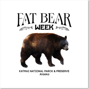 Fat Bear Week 2024 Posters and Art